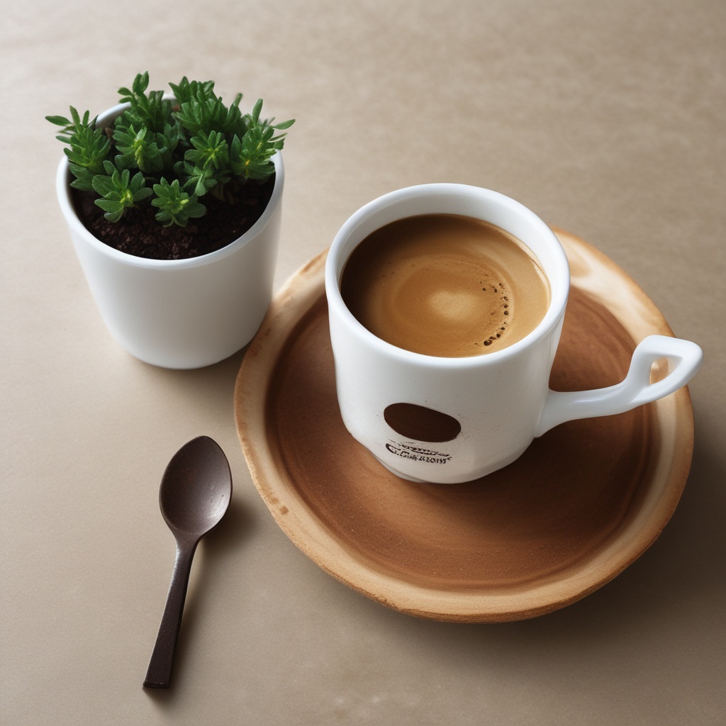コーヒーカップの写真